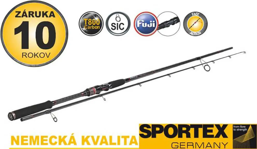 Prút SPORTEX Revolt Ultra Light Dĺžka: 2,10 m, Záťaž: 1-9 g