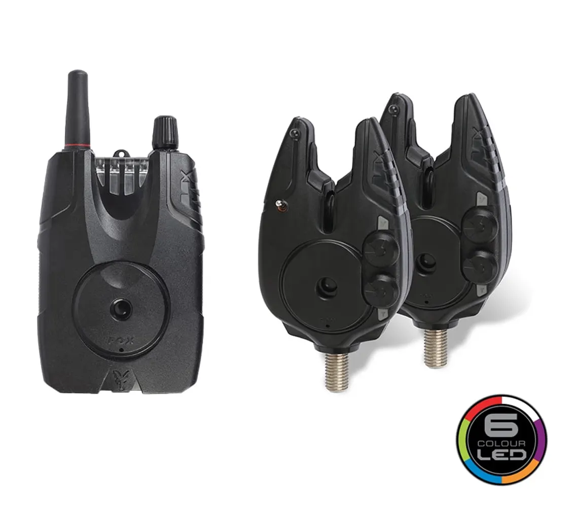 Set 2 signalizátorov FOX Micron MX 2 Rod Set s príposluchom