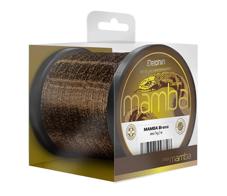 Vlasec DELPHIN Mamba Carp Bronz Priemer: 0,30 mm, Balenie: 600 m, Nosnosť: 7 kg