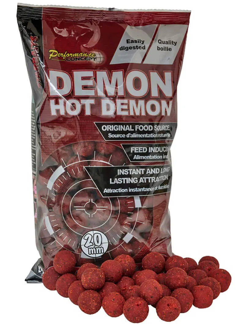 Boilie STARBAITS Hot Demon, 800 g Priemer: 30 mm