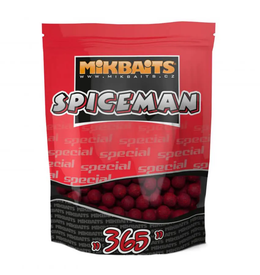 Boilie MIKBAITS Spiceman WS3 Crab Butyric, 300 g Priemer: 24 mm